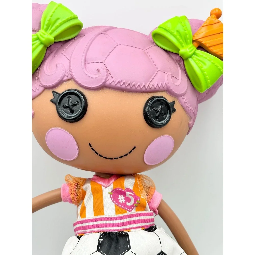 Lalaloopsy Soccer Doll Pink Hair Soccer Ball Skirt MGA Entertainment 2015 07-13